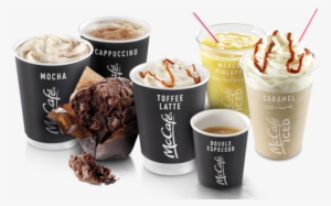 Drawn Starbucks Mcdonalds Frappe - Mcdonalds Menu Uk Drinks #242672