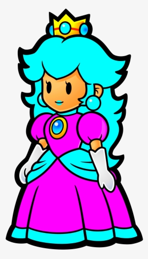 Paper Icy Peach - Paper Mario Princess Peach #242673