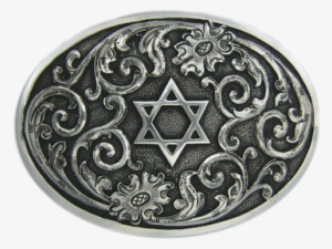 Sterling Silver Shape B Oval Buckle With Overlay Filligree - Circle #243025 Sterling Silver Shape B Oval Buckle With Overlay Filligree - Circle #243025