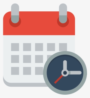 Calendar Clock Icon - Date And Time Png #243693