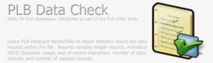 Plb Data Check - Data Check #244167