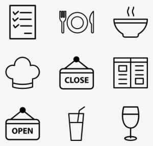 Restaurant - Clothes Icons #244169