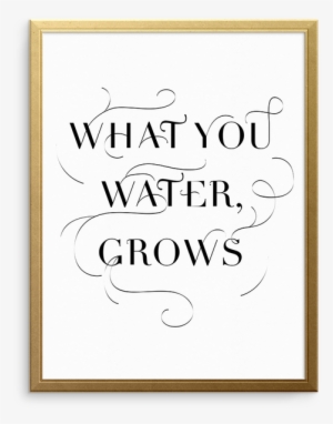 A Vertical/portrait Gold Frame Contains An Art Print - Happy Birthday Gold #244230