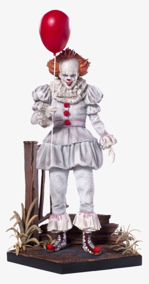 It Statue Pennywise Deluxe - Pennywise 1 10 #245034