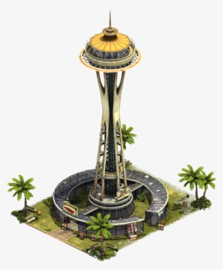 Space Needle - Space Needle Blueprint #245375