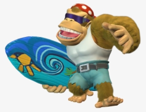 Funky Kong Surfboard - Funky Kong Smash Ultimate #245467