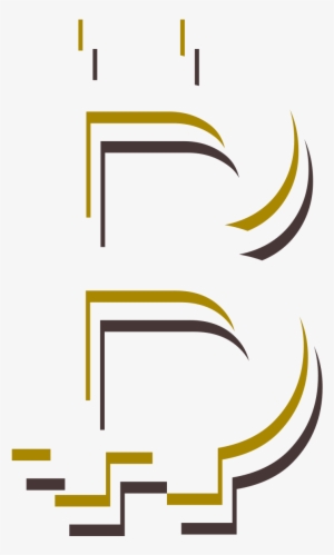 Crypto Currency Bitcoin Logo Vector - Calligraphy #245902