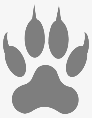 How To Set Use Gray Paw Print Svg Vector #246071