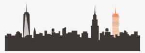 New York City Png Skyline Transparent New York City - Nyc Png #246309