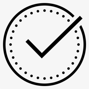 The Icon Is Shaped Like A Circle But The Top Right - Dot Round Png #246726