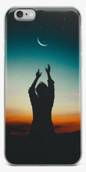 Touching The Moon Iphone Case - Twitter #246893