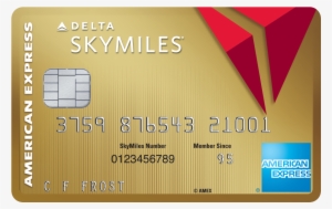 Delta Skymiles Gold Credit Card - Delta Amex Gold Credit Card #247009