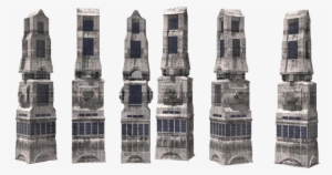 City Buildings Png Transparent Images Clipart Icons - Sci Fi Buildings Png #247063
