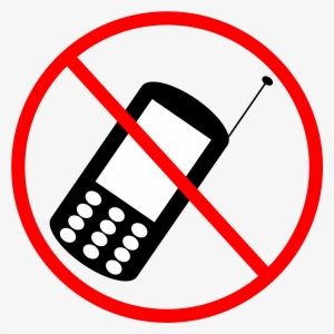 No Cellphone Svg Clip Arts 600 X 600 Px #247212