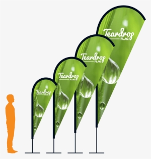 Teardrop Flag - Tear Drop Design #247597