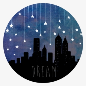 Tumblr Transparents Blue - Dibujos De Ciudades #248053