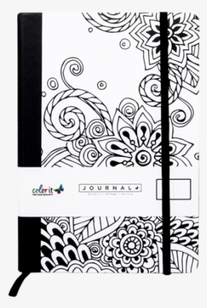 Tangle Doodles A5 Notebook Journal 160 Dot Grid Pages - Art Print: Allen's Pink Love, 13x13in. #248104