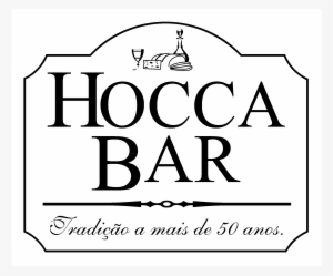 Hocca Bar Logo Black And White #248147