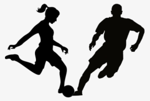 Women Soccer Silhouette Png #248590