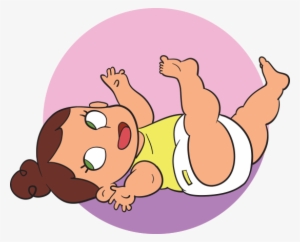Baby Rolling Over Clipart #248840