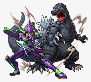 2114 - Godzilla Evangelion Monster Strike #249309