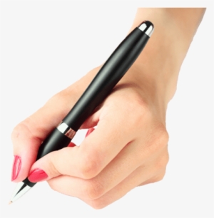 Hand Holding Pen Woman - Hand Holding A Pen #249847