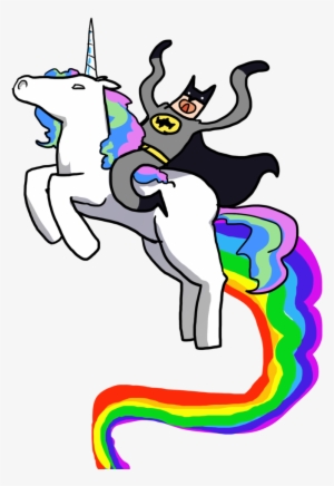 Batman On A Unicorn By Xdinky - Batman On A Unicorn #249978
