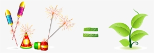 Green-diwali - Diwali Crackers Rocket Png #249980