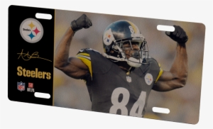 Pittsburgh Steelers Antonio Brown 1 Metal Photo - Pittsburgh Steelers #2400589