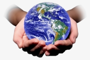 Publicat De Eu Ciresica La - Planeta Tierra En Manos Png #2400614