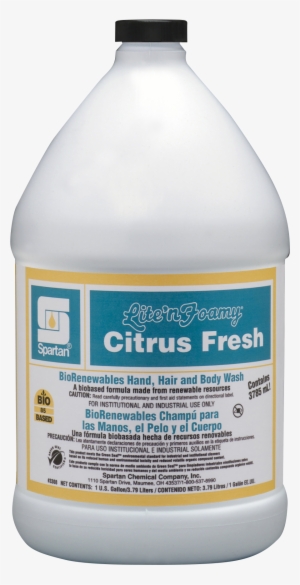 330804 Lnf Citrus Fresh - Spartan Chemical Spartan 3308-04 Lite'n Foamy Hand, #2400634