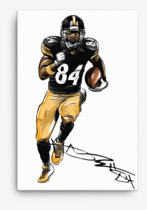 Boomin Through Yards Antonio Brown Canvas - Antonio Brown #2401128