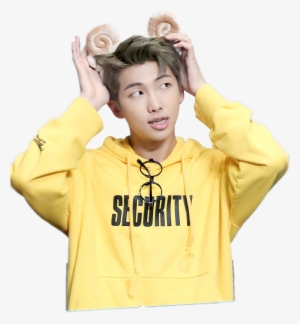 Rap Monster♡ Armybts Bts Rapmonster Yellow Freetoedit - Bts Rap Monster Png #2401479