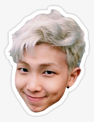 Bts Stickers Png - Rap Monster Snapchat #2401597
