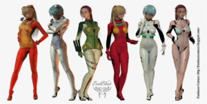Evangelion Plugsuits By Evileliot - Fallout 4 Evangelion Mod #2401692