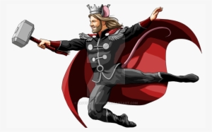 Collection Of Free Nutcracker Drawing Christmas Cracker - Avengers Thor Clip Art #2401694