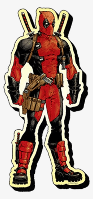 Marvel Comics Deadpool Magnet - Deadpool Standing #2402499