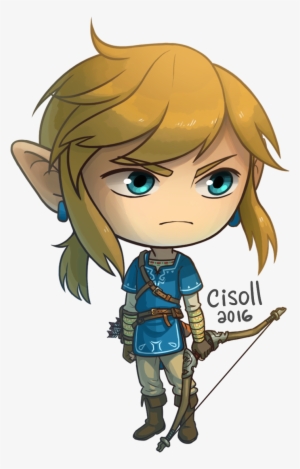 My Sticker Of The New Link From Breath Of The Wild - Video Game #2403144