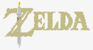 Breath Of The Wild Title - Pixel Art Link Breath Of The Wild #2403220