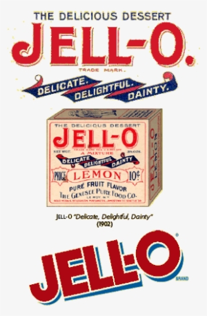 Original Jell-o Header Art - Vintage Packaging #2403247