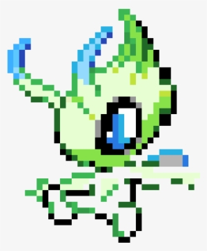 Celebi - Legendary Pokemon Pixel Art #2403296