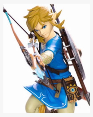 The Legend Of Zelda Breath Of The Wild Pvc Statue Link - Legend Of Zelda - Breath Of The Wild Statue #2403481
