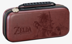 Game Traveler Deluxe Travel Case - Zelda Switch Case Brown #2403581