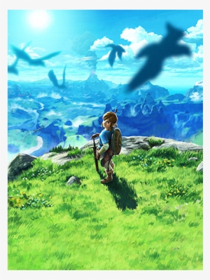 With The Series Of The Legend Of Zelda 30th Anniversary-themed - Nintendo The Legend Of Zelda: Breath #2403583