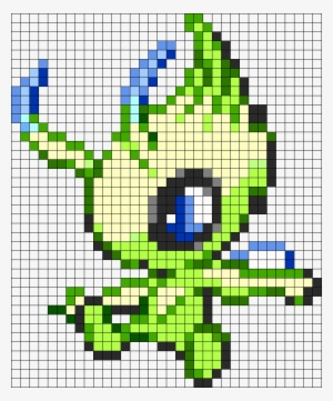 Legendary Celebi 251 Perler Bead Pattern / Bead Sprite - Central City Brewing Co Ltd #2403634