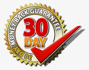 Money Back Guarantee - 30 Days Money Back Guarantee Symbol #2404552