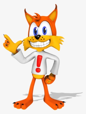 Bubsy - Bubsy The Bobcat Transparent #2405003