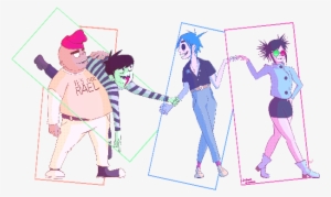 Gorillaz Frames - Illustration #2405042