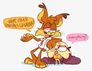 I Was Trying To Stream Bubsy Today But My Laptop Decided - Cartoon #2405047