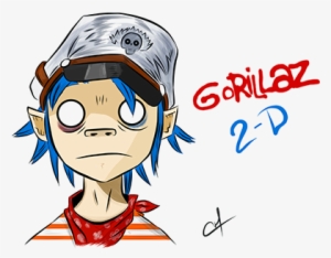 2-d Gorillaz - Gorillaz Font #2405105